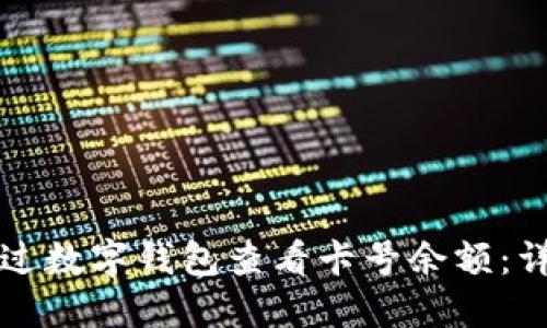 如何通过数字钱包查看卡号余额：详细指南