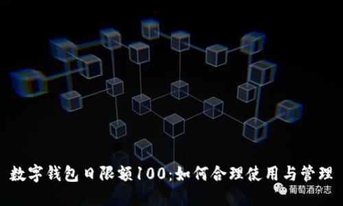 数字钱包日限额100：如何合理使用与管理
